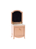 Sink dresser w. mirror, mouse - dark powder