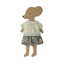 Knitted sweater and skirt for big sister mouse - Maileg