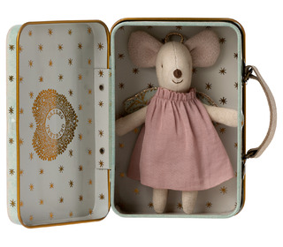 Angel mouse in suitcase  - Maileg