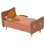 Wooden bed, teddy mom - rose - Maileg Wooden bed, teddy mom - rose - Maileg