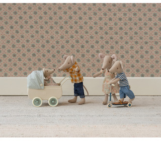 Kick board mouse - blue - Maileg Kick board mouse - blue - Maileg