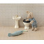 Bathroom sink mouse - off white - Maileg