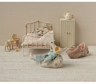 Carry cot, baby mouse - rose - Maileg