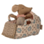 Carry cot, baby mouse - rose - Maileg