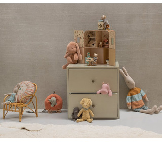 Dog, vintage plush - soft sand - Maileg