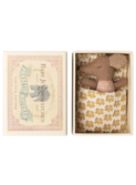 Sleepy wakey baby mouse in matchbox - rose *