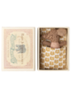 Sleepy wakey baby mouse in matchbox - rose *