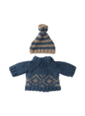 Knitted sweater and hat, dad mouse