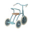 Abri à tricycle, mouse - petrol blue - Maileg
