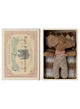 Sleepy wakey baby mouse in matchbox - rose