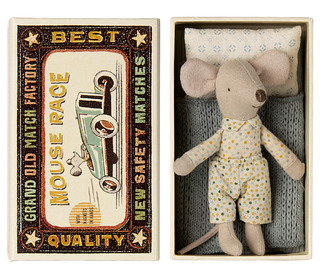 Little brother mouse in matchbox - Maileg