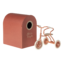 Abri à tricycle, Mouse - coral - Maileg