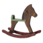 Rocking horse, mouse - dark brown - Maileg