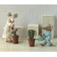 Watering can, mouse - light blue - Maileg