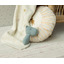Lullaby friends, Rhino rattle - dusty blue - Maileg