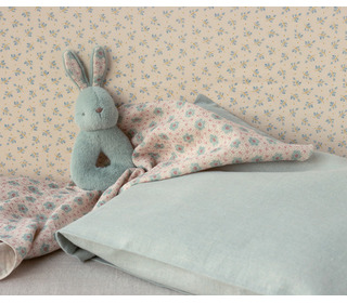 Rabbit rattle set - mint - Maileg