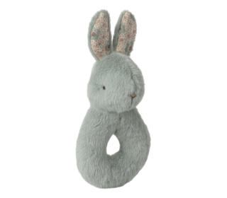 Rabbit rattle set - mint - Maileg