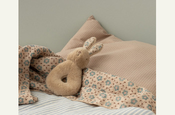 MAILEG - Rabbit rattle set - cream peach MAILEG - Rabbit rattle set - cream peach