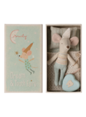 Tooth fairy mouse, little brother in matchbox