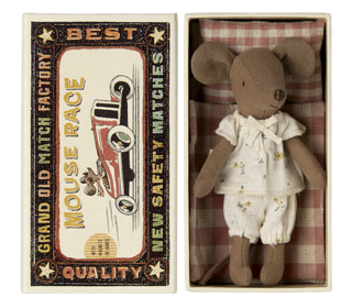 Big sister mouse in matchbox - Maileg