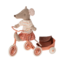 Tricycle mouse, big sister - coral - Maileg