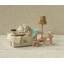 Dance mouse in daybed, little sister - Maileg