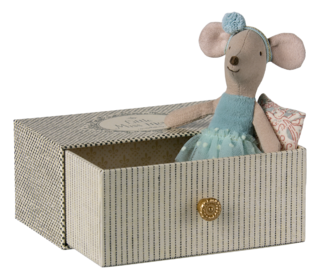 Dance mouse in daybed, little sister - Maileg