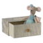 Dance mouse in daybed, little sister - Maileg