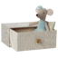 Dance mouse in daybed, little sister - Maileg