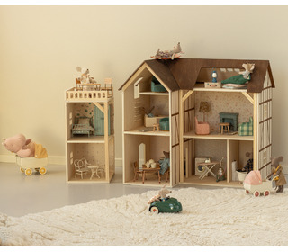 Wallpaper, Mouse hole farmhouse - Maileg