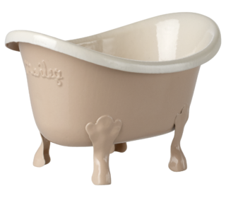 Bathtub, mouse - rose - Maileg Bathtub, mouse - rose - Maileg
