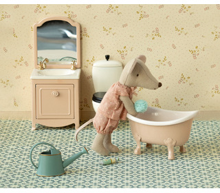 Bathtub, mouse - rose - Maileg Bathtub, mouse - rose - Maileg