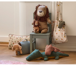 Pet carrier - dusty blue - Maileg Pet carrier - dusty blue - Maileg