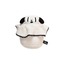 Rolly Poly Puppy, black/white - Main Sauvage