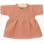 Robe Faustine en coton double gaze - marsala - Minikane