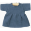 Robe Faustine en coton double gaze - bleu outre-mer - Minikane