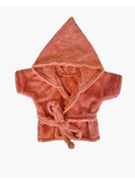 Peignoir en tissu éponge - Marsala
