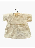 Robe Faustine en double gaze - écru