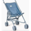 Poussette poupée - Jean bleu clair sur chassis bleu intégral - Minikane