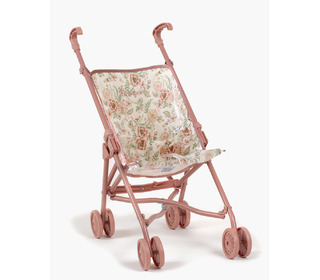 Poussette poupée - Lili-rose sur châssis blush integral - Minikane Poussette poupée - Lili-rose sur châssis blush integral - Minikane