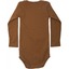 Nebel rib L/S body amber - Minimalisma