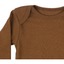 Nebel rib L/S body amber - Minimalisma