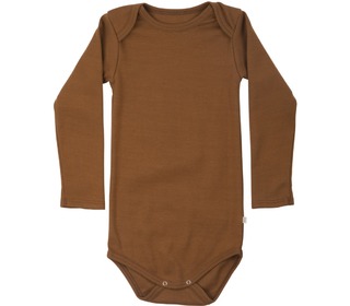 Nebel rib L/S body amber - Minimalisma