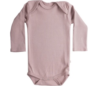 Nebel rib L/S body dusty rose - Minimalisma