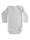 Nebel rib L/S body white