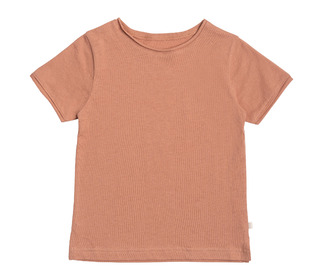 Lin t-shirt - dahlia - Minimalisma