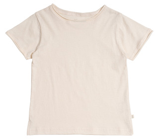 Lin t-shirt - milk - Minimalisma