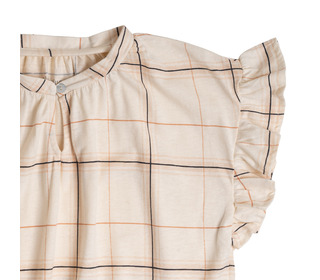 Lively dress - checks│Minimalisma