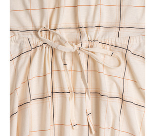 Lively dress - checks│Minimalisma