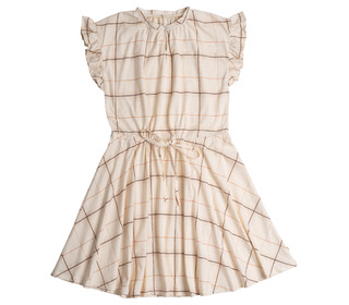 Lively dress - checks│Minimalisma